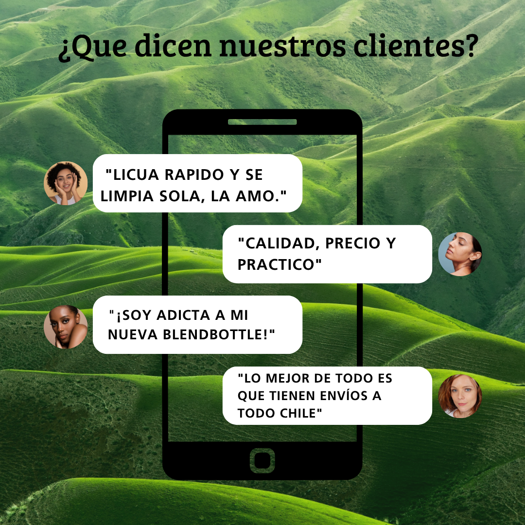 BlendBottle - Botella Licuadora Portátil USB con +10 Funciones distintas  🥤