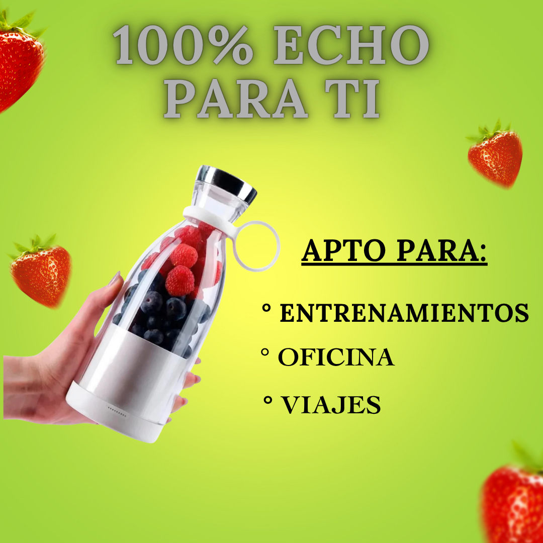 BlendBottle - Botella Licuadora Portátil USB con +10 Funciones distintas  🥤