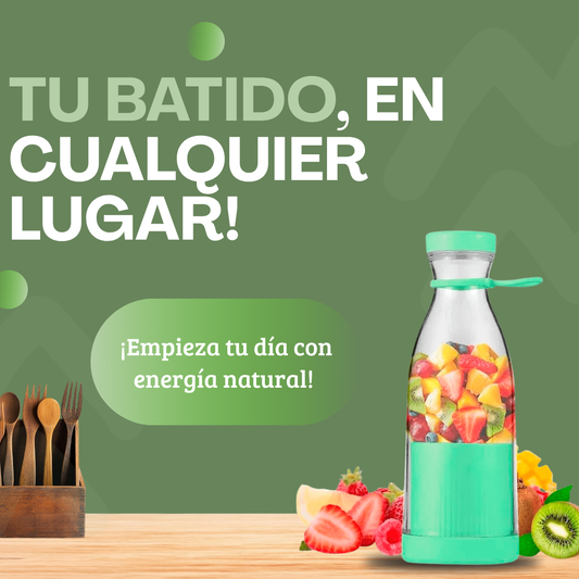 BlendBottle - Botella Licuadora Portátil USB con +10 Funciones distintas  🥤